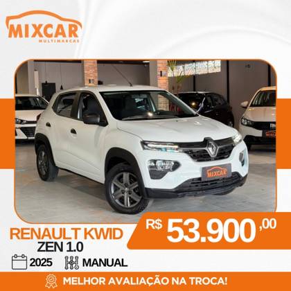 RENAULT KWID 1.0 12V SCE FLEX ZEN MANUAL